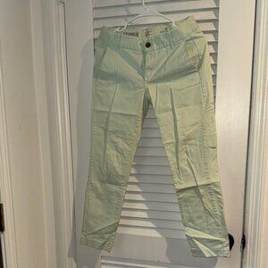 J. Crew Mint Green Stretch Pants